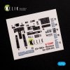 KELIK K72081 OV-10D+ Bronco interior 3D decals for ICM kit 1/72